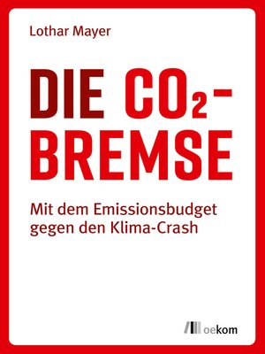 cover image of Die CO2-Bremse